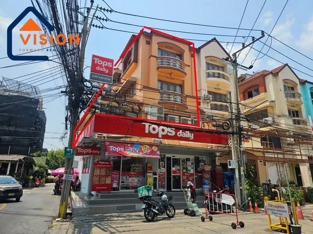 ตึกหัวมุมติดถนนให้เช่าชั้น 2,3,4+ดาดฟ้า 30,000/เดือน ซ.ลาดพร้าว 87 ทะลุ ซ.ประดิษมนูธรรม 10