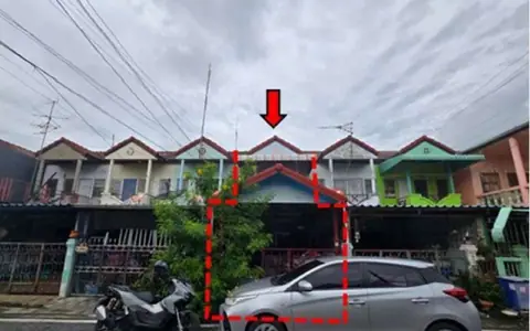 ขายทาวน์เฮาส์ 2 ชั้น ทำเลเทพารักษ์ ราคาคุ้มกว่าตลาด หมู่บ้านทรัพย์ดินทอง