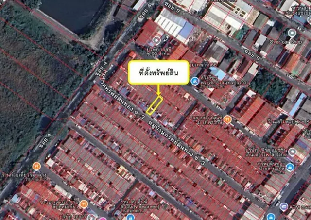 ขายทาวน์เฮาส์ 2 ชั้น ทำเลเทพารักษ์ ราคาคุ้มกว่าตลาด หมู่บ้านทรัพย์ดินทอง