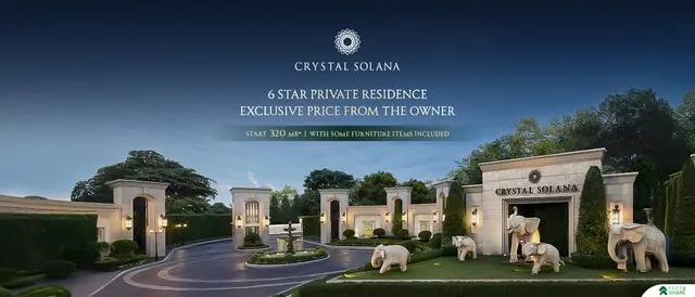 โครงการคฤหาสน์หรู CRYSTAL SOLANA ย่านเลียบด่วน เอกมัย-รามอินทรา กรุงเทพฯ ที่ทุกอณูของโครงการออกแบบให้มี Facades